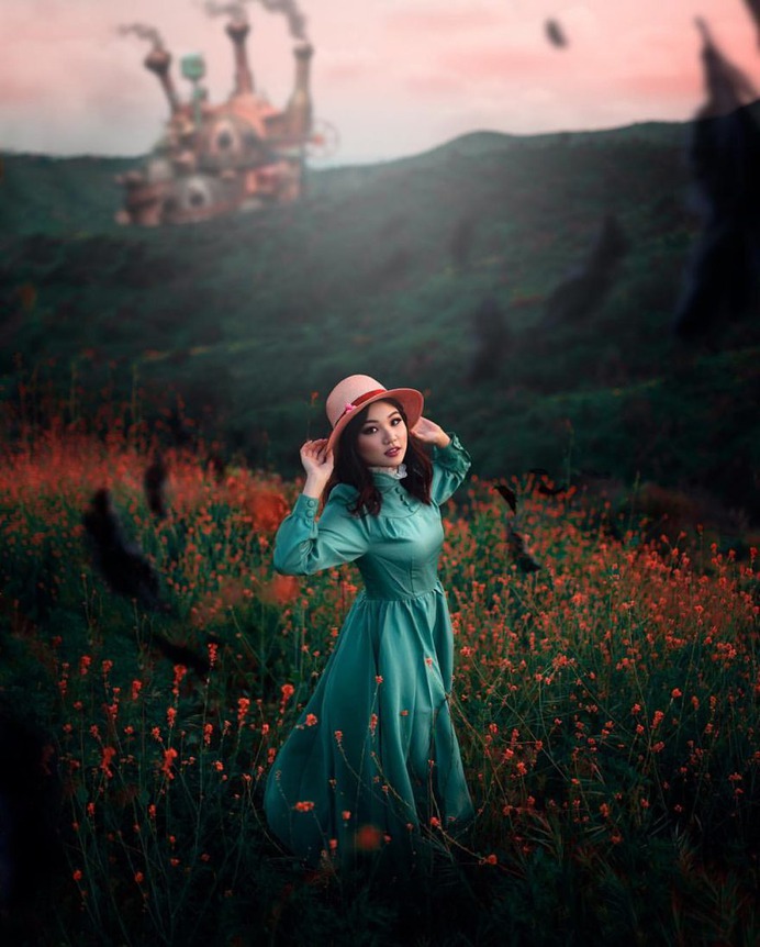 Vibrant and Moody Female Portrait Photography by Tim Cha