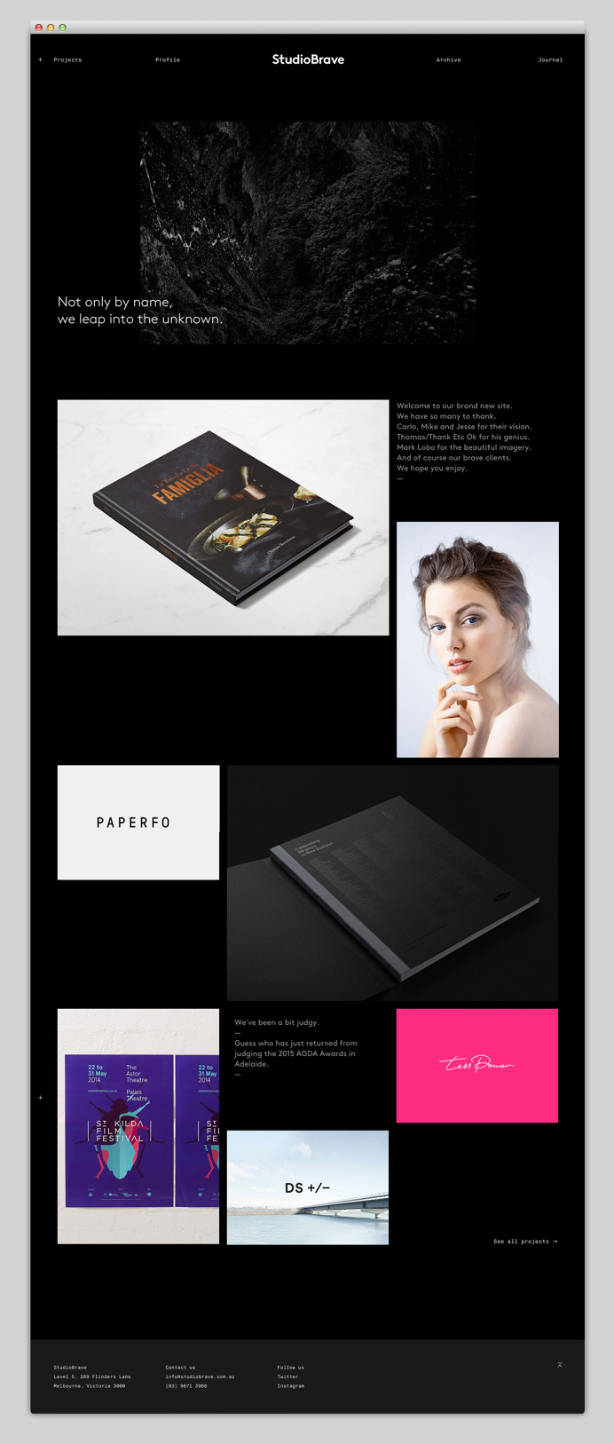 The most beautiful websites collection – Follow www.mindsparklemag.com #webdesign #minimal #design #beautiful #website #award #web #webin