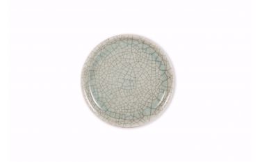 Cutting in sandstone with glaze grey-green cracks in two-tone #Sets #Teasets #Porcelainsets #Antiqueplates #Plates #Wallplates #Figures #Porcelainfigurines #porcelain