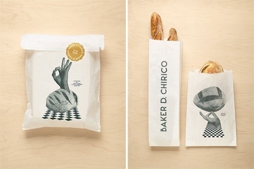 design work life » Fabio Ongarato Design: Baker D. Chirico Identity #inspiration #branding