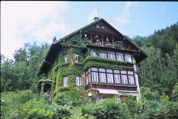 Wonderful Austria | Triangular Love. #house #austria #nostalgic #triangle #lake #mountains #love