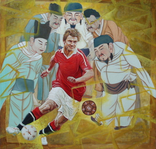 Oil Paintings by Hu Ming #arts #illustrations #inspirations