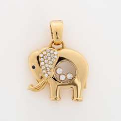 CHOPARD pendant Happy Diamonds,