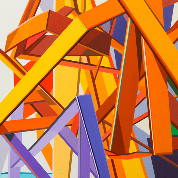 Tommy Fitzpatrick | PICDIT #geometry #color #paint #painting #art #artist