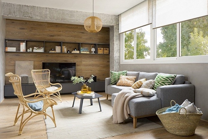 Inspiring Spanish Apartment with Raw Industrial Details
