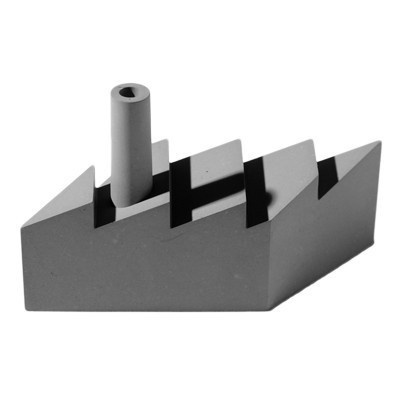 Tangram City Sculpture Puzzle #concrete #sculpture #architecture #puzzle