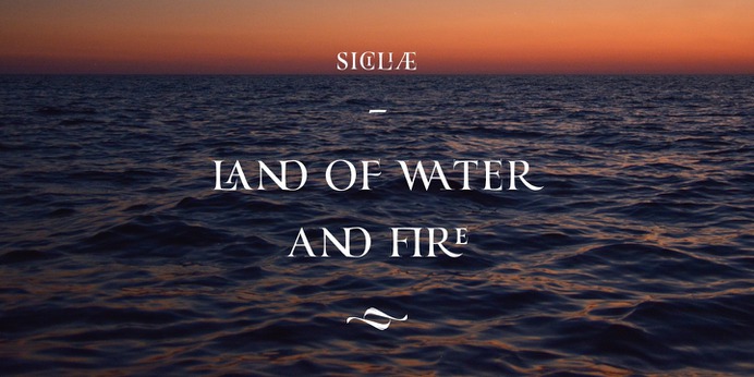 https://www.myfonts.com/fonts/resistenza/turquoise/ Many calligraphers agree that Roman Capitals is one of the most beautiful yet difficult hands to master. Its beauty lies in its simplicity of form and structure, yet understanding and applying these skillfully can take years of mindful practice. My goal was to design Roman Capitals that were smoothly designed with a brush, not carved. The main concept was based on the fundamental strokes that are commonly studied when you practice Roman letters. That's why many Serifs have these unfinished terminal serifs. I created the Turquoise typeface based on my Capitalis Romana practice with a flexible broad edged brush and gouache. During the lowercase process I was still following Foundational calligraphy with a flat brush. My Turquoise Capitals were then adjusted and redesigned at the Tipobrda calligraphy workshop in Slovenia. Turquoise contains small caps, many discretionary ligatures, ornaments, swashes as well as several brushy nature-inspired ornaments, accessible via OpenType. Ideally suited for headlines or body text in advertising, packaging and visual identities, its delicate shapes, curves and endings give projects a harmonious elegance and stylistic feel in unique Turquoise style. My inspiration for this font showcase is one of the richest islands in the Mediterranean, the place where my parents are from, Sicily. This southern Italian region has so many unique spots: Stromboli, part of the Aeolian Islands, and the Pelagie Islands is one of my favorite places in Sicily. The pictures I used were taken there this year. So enjoy the sun, the serifs, the water and its Turquoise colors. The brush is mightier than the sword.