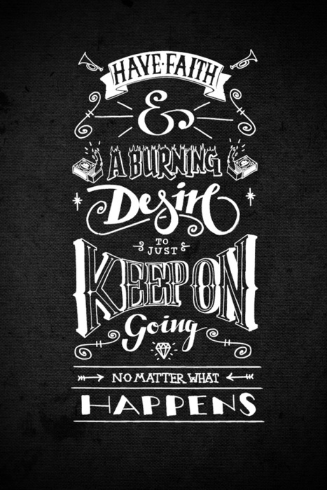 Typography / Keep on going xe2x80x94 Designspiration #xe2x80x94 #going #designspiration #keep #typography