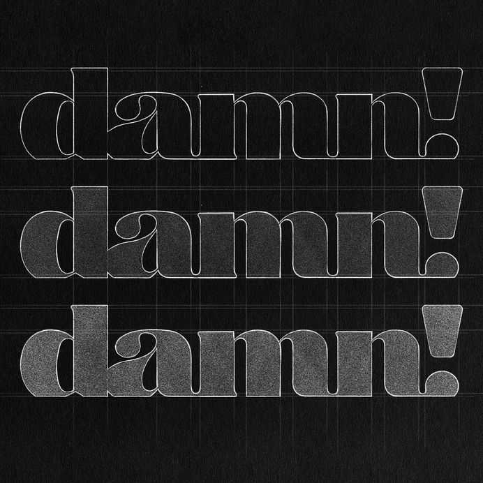Damn! Damn! Damn! #typography #type #typographyinspired #wip #lettering #calligraphy #design #logo #goodtype #art