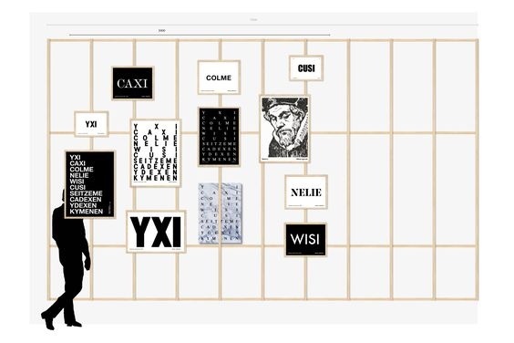 Homage to Mikael Agricola design posters. Design: Tony Eräpuro #poster #exhibition #typography #numerals #helsinki