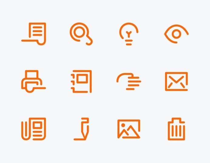 Triumph-Adler — Jens Windolf — Grafikdesign #icon #picto #line #symbol