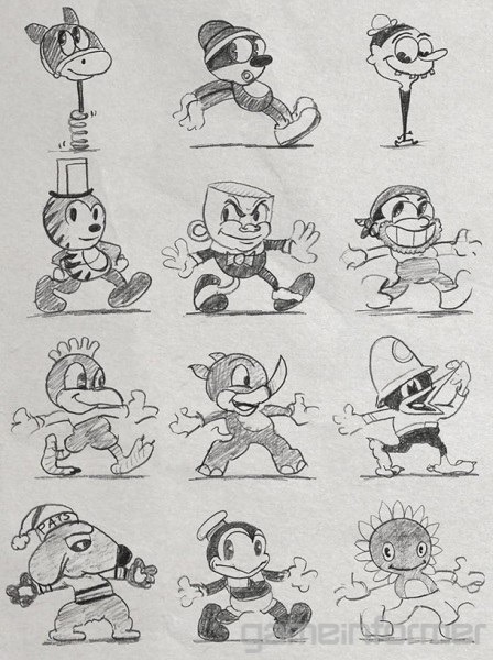 Cuphead's Creator Opens Up His Sketchbook - Game Informer