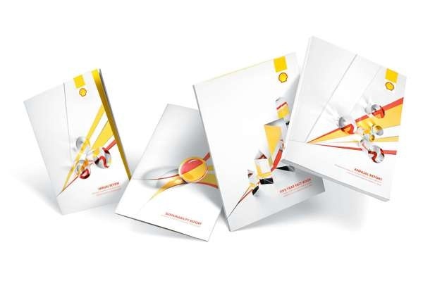Shell Annual Reports by Studio Dumbar #editorial