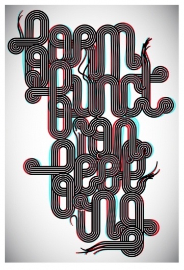 Typography inspiration example #126: ★Baubauhaus. #type #typography