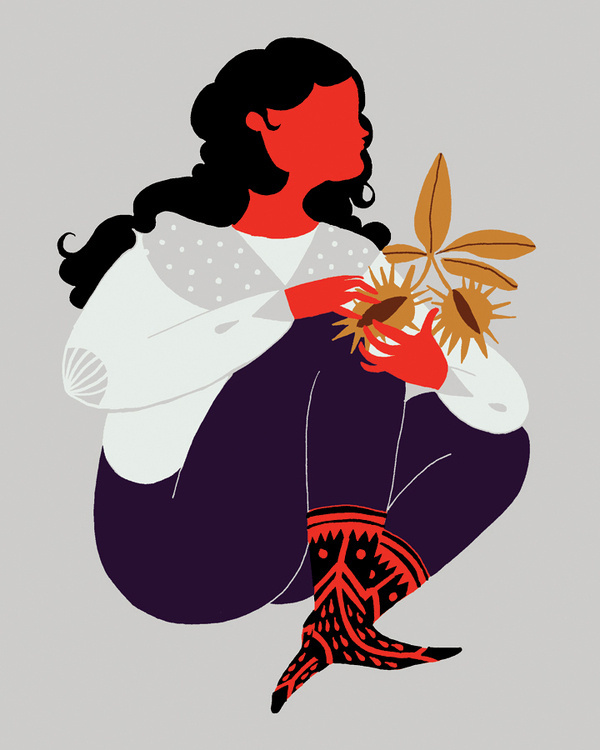 Karolin Schnoor #illustration #girl