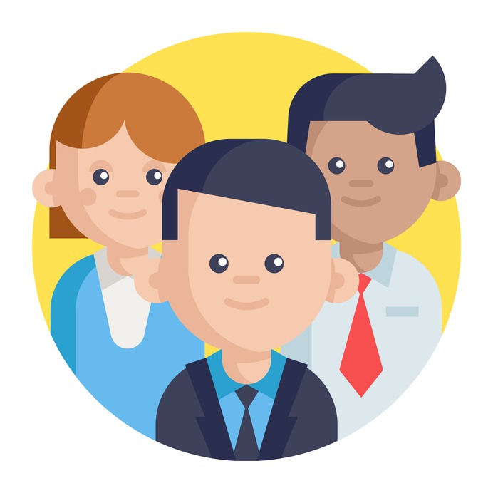 See more icon inspiration related to team, group, person, teamwork, leader, boss, leadership, networking, business and people on Flaticon.