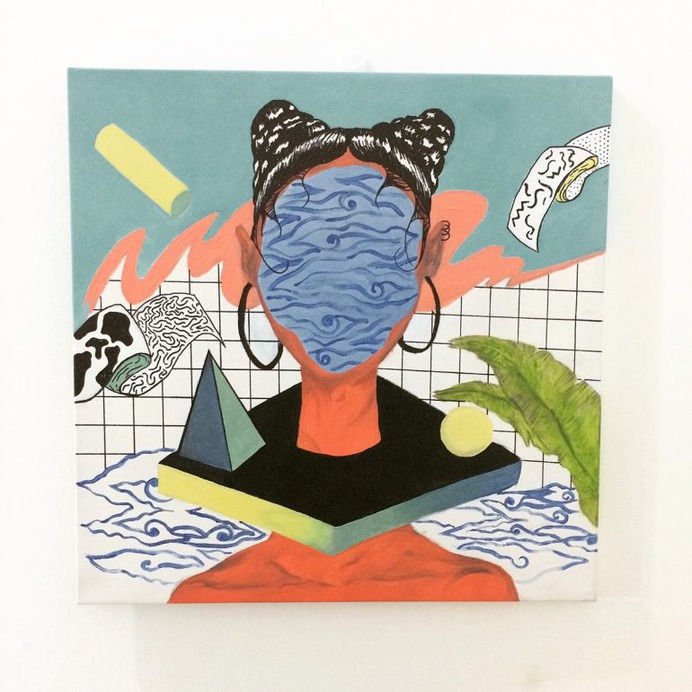 ACRYLICS ON CANVAS // L.S.D // 15'UMN