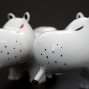 Pack Potamus Anarchy Black & Red by Frank KOZIK & K.Olin Tribu #art