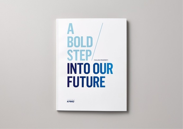 Best Awards - Saatchi & Saatchi Design Worldwide. / KPMG Fuelling Prosperity #print #layout #design #editorial