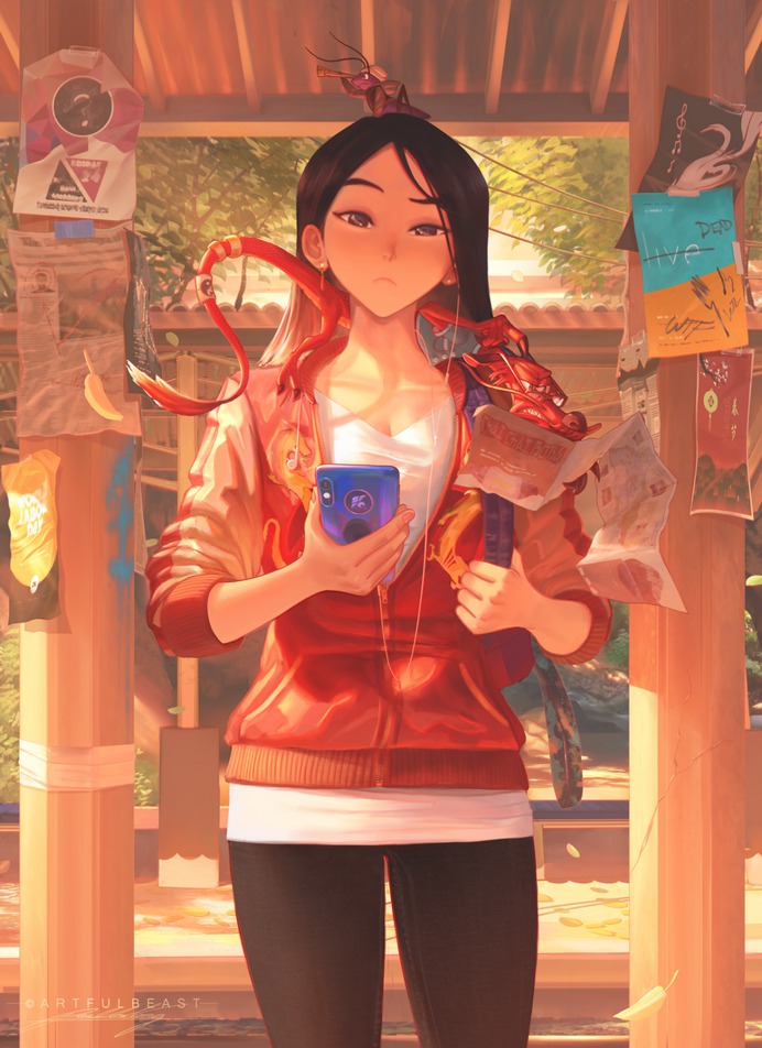 I Don't Think This Is The Place, Mushu by ArtfulBeast