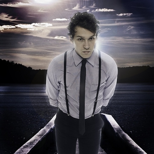 Portrait Photography - Art Is War - by Joshua Carroll #water #suspenders #sky #photo #joshua #piercing #carroll #photography #portrait #boat #art #tie