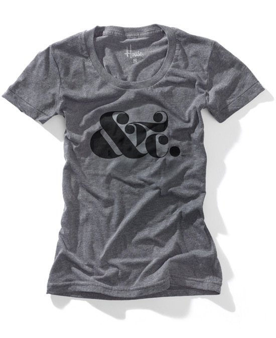 T-shirts design idea #105: House Industries Cotton / on Design Work Life #apparel #print #tshirt #shirt #screen