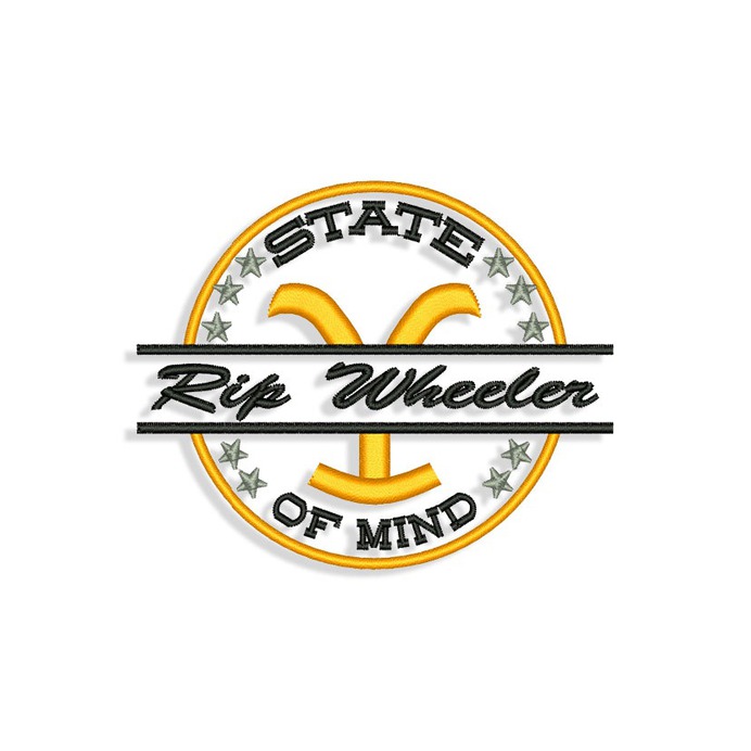 Rip Wheeler Embroidery design