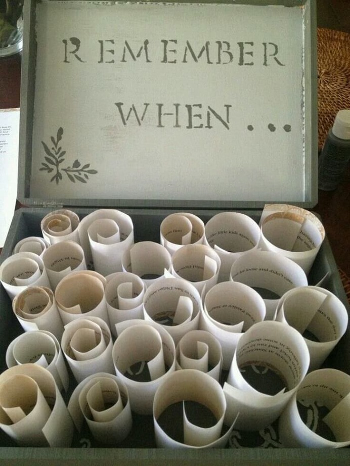 Customized Memory Box