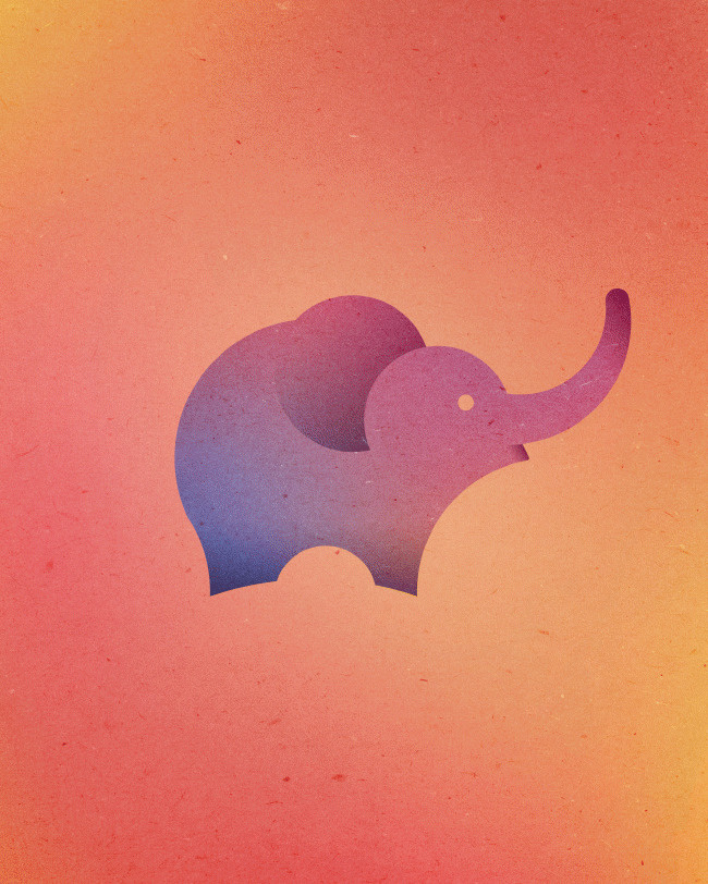 Animals Made From 13 Circles