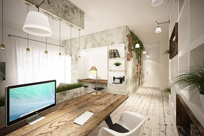 65 square meters vintage apartment by Brain Factory / Rome