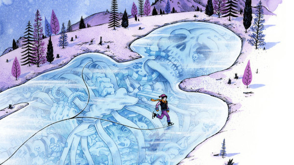 18lp1jatq3w7sjpg.jpg (636×358) #christmas #card #skull #skeleton