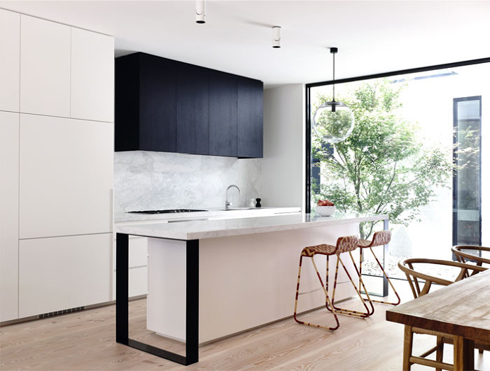 Melbourne House Created by Inglis Architects - #kitchen, kitchen ideas, kitchen design, #furniture