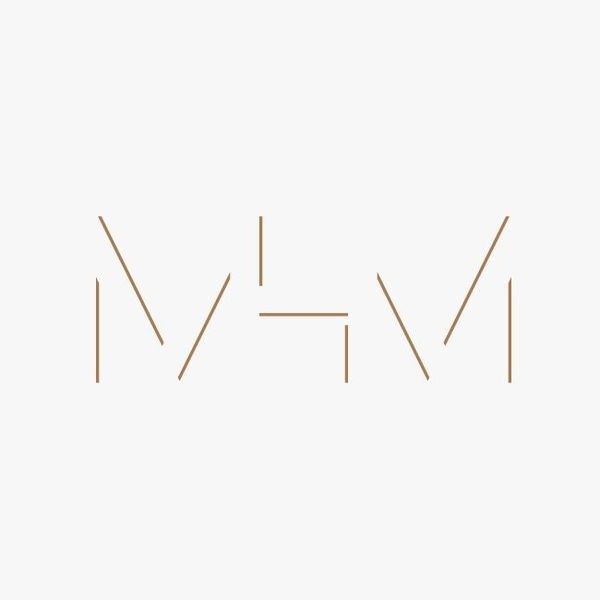 Monogram for MHM Architects by 26 Lettres. #architects #26 #monogram #lettres #mhm