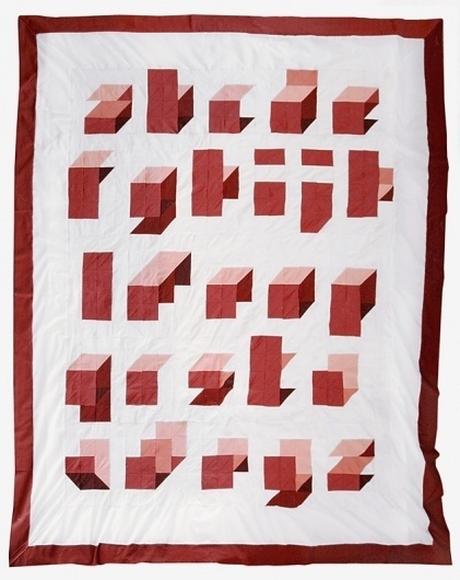 TYPEQUILT | ++ ARIAN FRANZ ++ #modular #craft #quilt #typography
