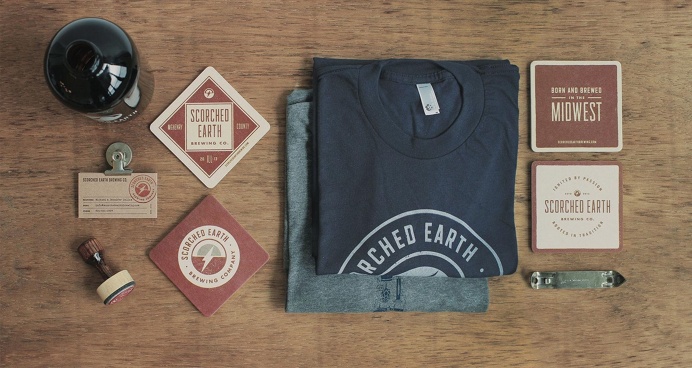 Scorched Earth Brewing Co. Identity by KNOED