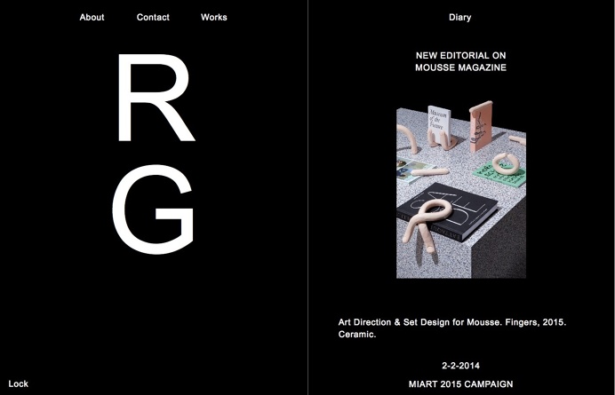 Rio Grande, inspiration N°280 published on The Gallery in date August 4th, 2015. #website #typography #design