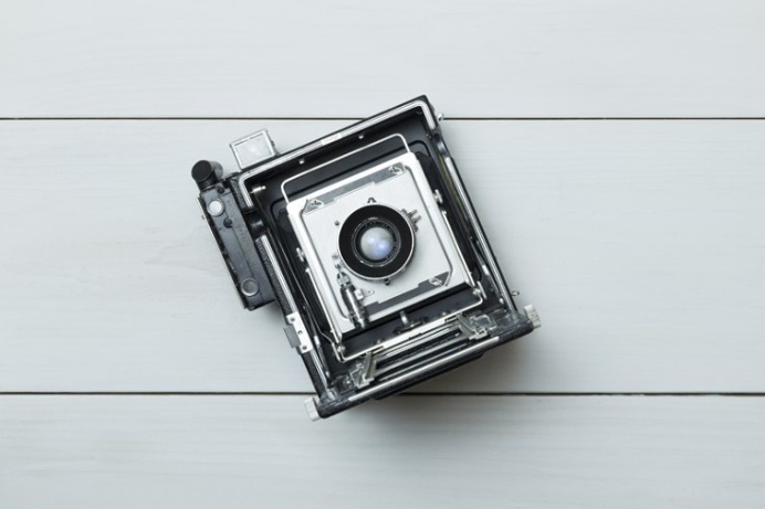 Retro Camera Stock Photos Set