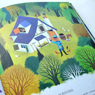 Book By Its Cover » La Foret #illustration