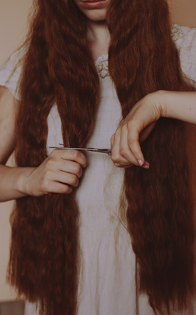 photo #cut #photo #scissors #hair #ginger