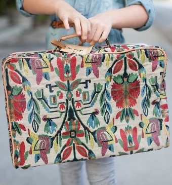 R'Belle Girls Printed Suitcase #fashion #suitcase #pattern #kids