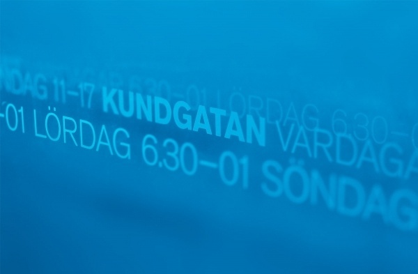 BVD — Gallerian #bvd #retail #signage #logo #helvetica #gallerian #typography