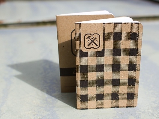 CDS makes pocket notebooks for a design tradeshow » Scout Books #notebook #paper #vintage