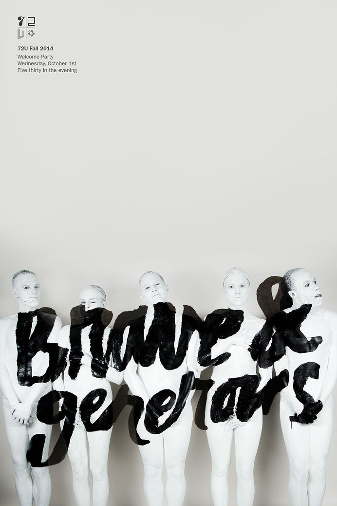 Brave & Generous #lettering #poster
