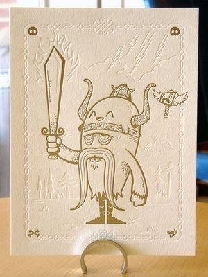 Letter Pressed #cartoon #print #letterpress #art
