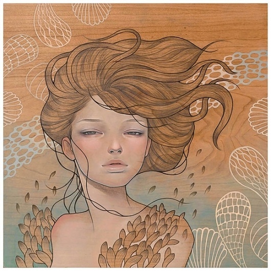 Paintings by Audrey Kawasaki | 123 Inspiration #audrey #kawasaki #illustations #paintings