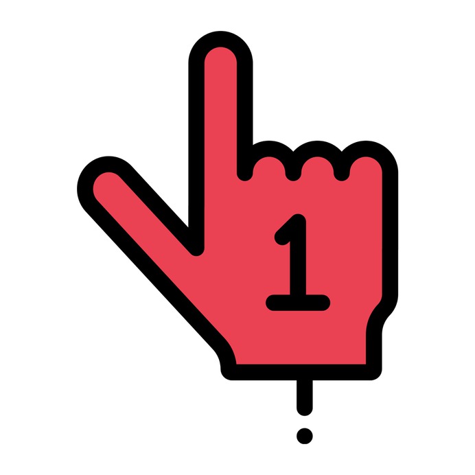 See more icon inspiration related to fan, number, cheer, gridiron football, foam hand, sports and, sports and competition, hobbies and free time, miscellaneous, ice hockey, cheering, american football, hockey, gestures and hand on Flaticon.