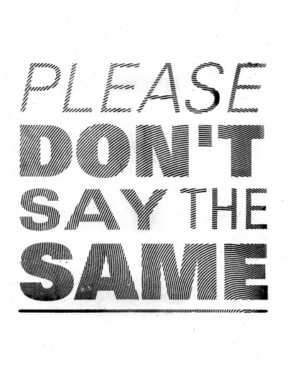 Please don´t say the same #same #loop #silkscreen #lines #dont #say #texture #the #type #please