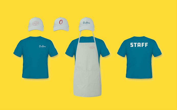 Ovaltine Cafe #branding #rebrand #design #logo #identity #print #menu #typography