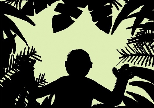 Jean Jullien's online portfolio: SILOUETTES #jean #jullien #silhouette #jungle