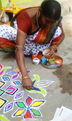60 Top Rangoli foto's en beelden - Getty Images
